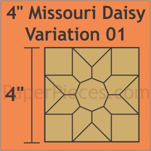4" Missouri Daisy Variation 01