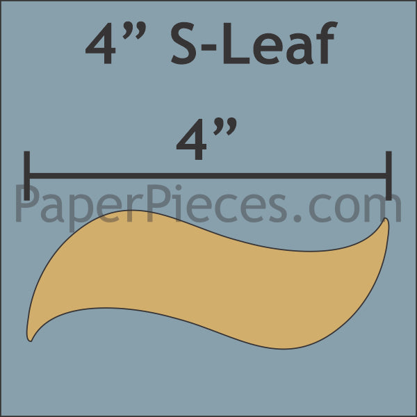 4" S Leaf