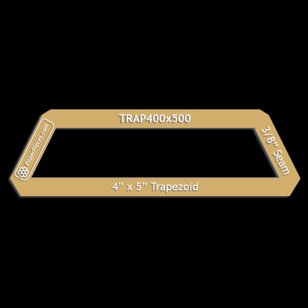 4" x 5" Trapezoid