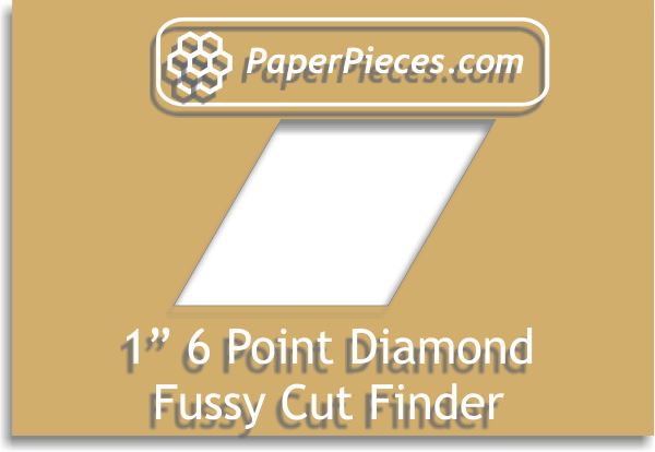 1" 6 Point Diamond Fussy Cut Finder
