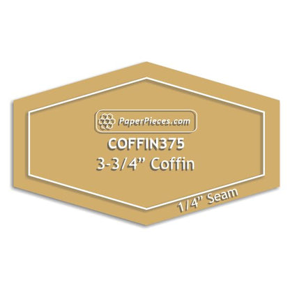 3-3/4" Coffin