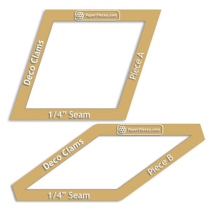 Deco Clamshells by Paper Pieces®