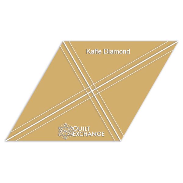 10" Kaffe Diamond With No Seam for ZIg Zag Quilt