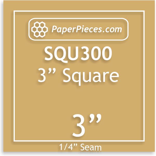 3" Squares