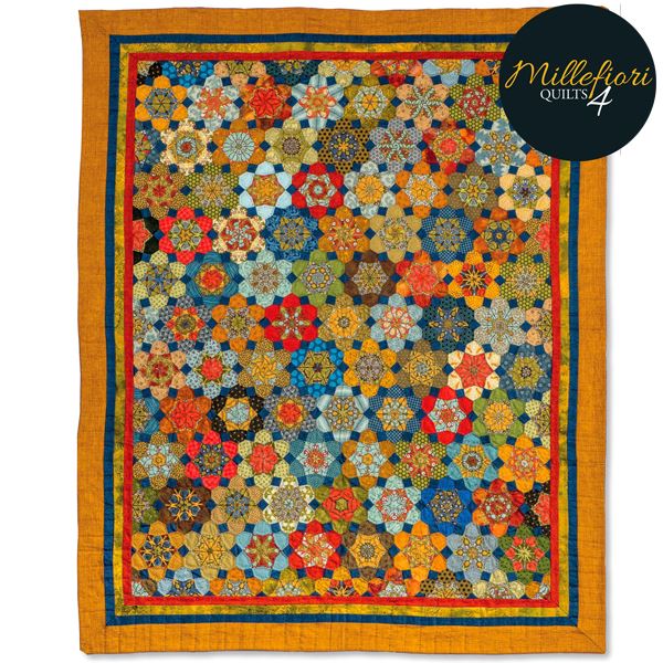 The Late Bloomers found in Millefiori Quilts 4 by Willyne Hammerstein