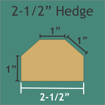2-1/2" Hedge