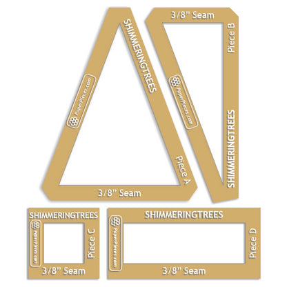 Shimmering Trees by Paper Pieces®