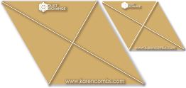 Karen Combs Studio Templates 2 Piece Set