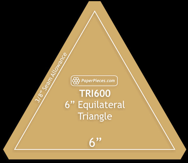 6" Equilateral Triangles