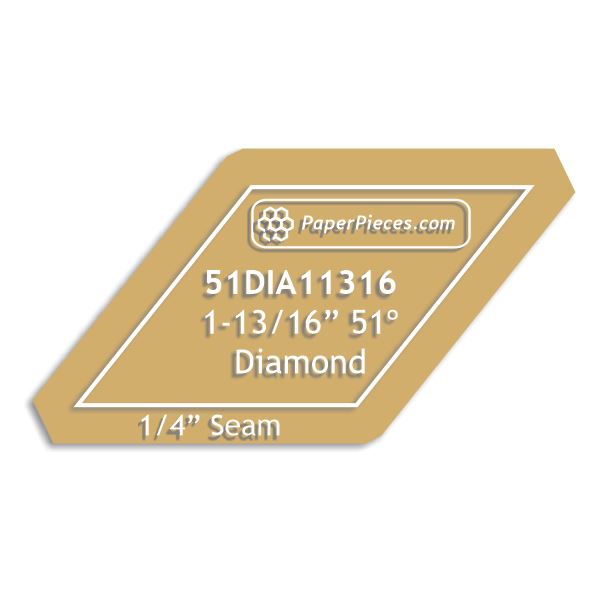 1-13/16" 51 Degree Diamond