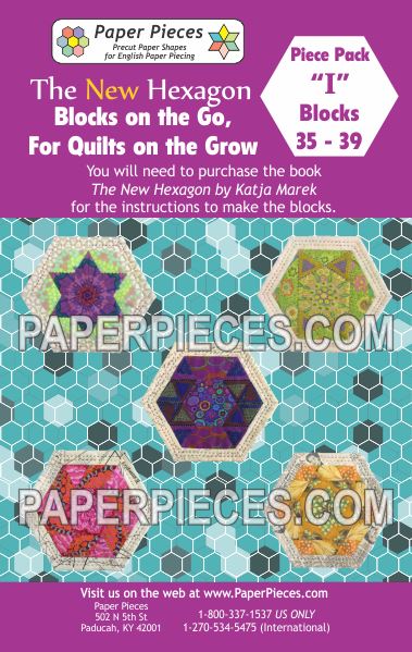 Go Grow, Blocks on the Go, for Quilts on the Grow Piece Packs + Acrylic Templates