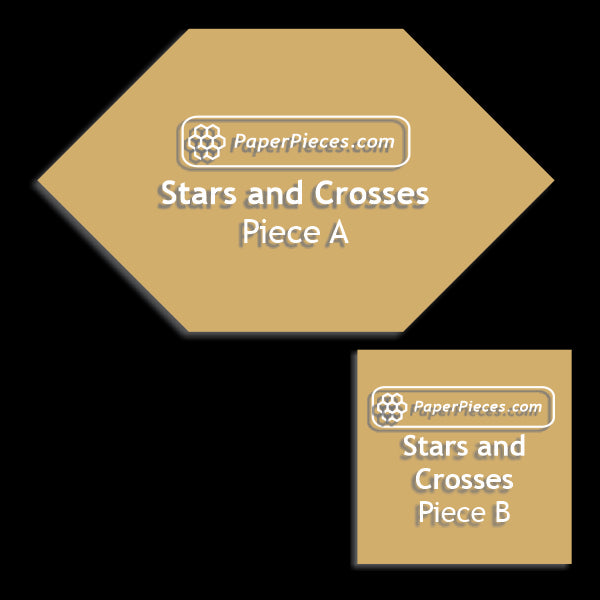 Stars and Crosses by Paper Pieces®