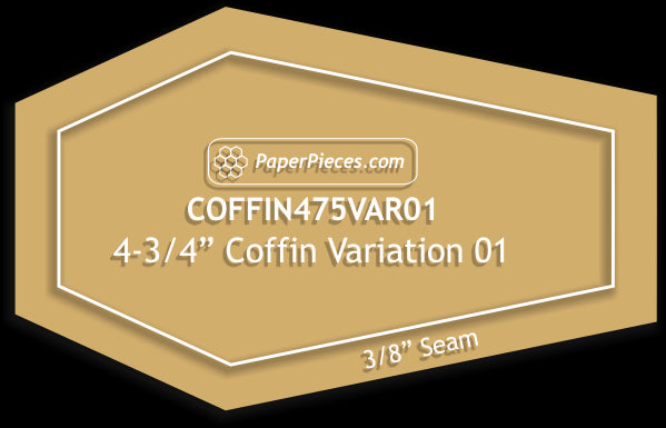 4-3/4" Coffin Variation 01