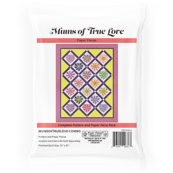 Mums of True Love by Paper Pieces Pattern and Piece Pack