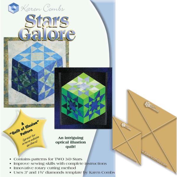 Stars Galore by Karen Combs with Karen Combs Studio Template Set