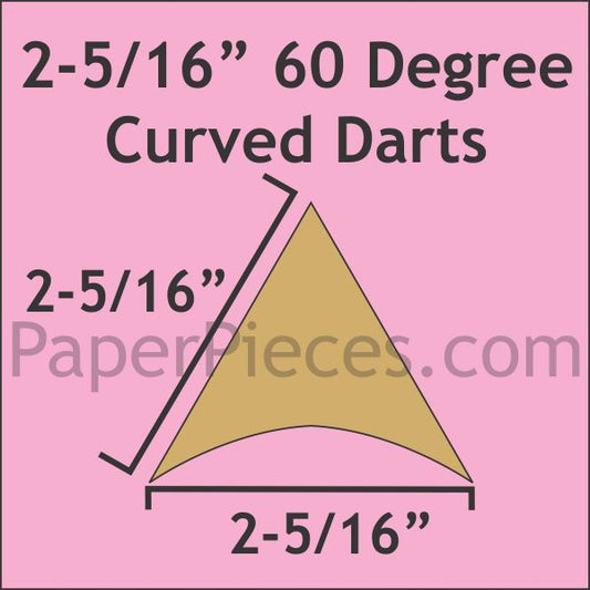 2-5/16" Curved Darts