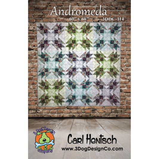 Andromeda by Carl Hentsch of 3 Dog Design Co.