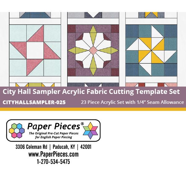 City Hall Sampler by Paper Pieces