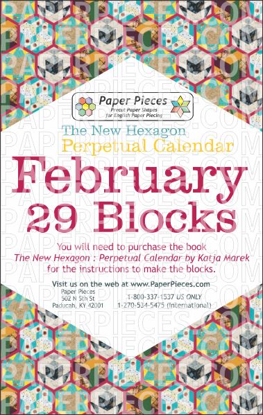 The New Hexagon Perpetual Calendar Piece Packs + Templates