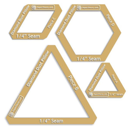 Diamond Dust Pillow by Paper Pieces