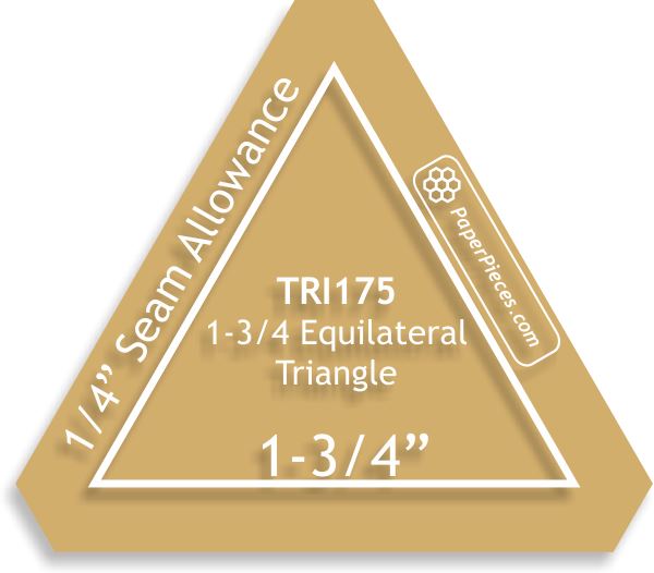 1-3/4" Equilateral Triangles
