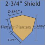 2-3/4" Shields