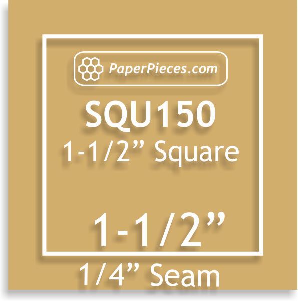 1-1/2" Squares