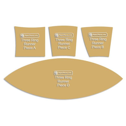Three Ring Table Runner by Paper Pieces®