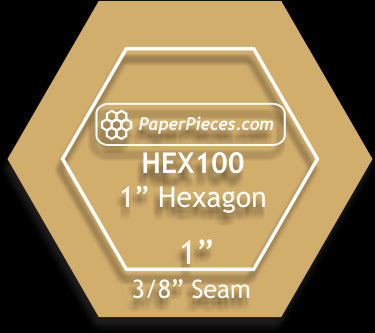  200pcs Paper Piece Templates, 1.5 Inch Hexagon Paper Templates  Hexagon Paper Piecing Shapes for Quilting Supplies for Splicing Patchwork :  Arts, Crafts & Sewing