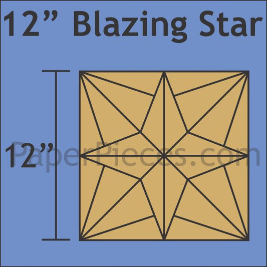 12" Blazing Star