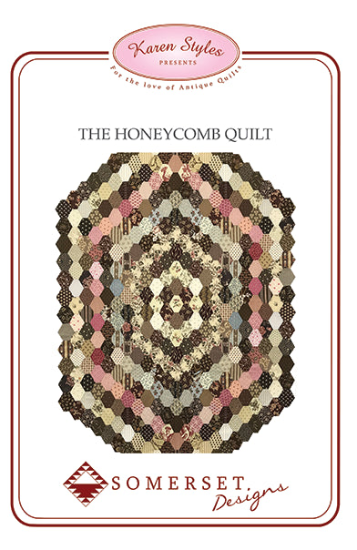 Honeycomb Quilt Paper Pieces by Karen Styles