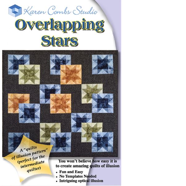 Overlapping Stars by Karen Combs