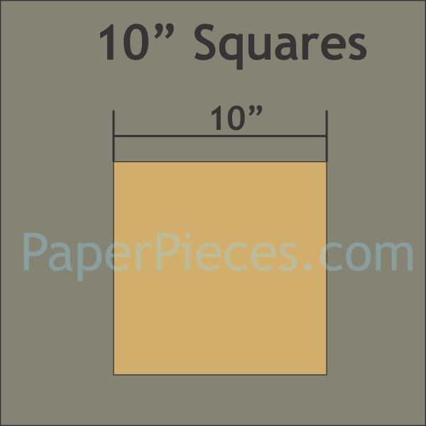 10" Squares