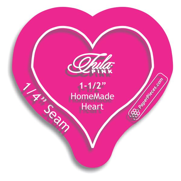 1-1/2" HomeMade Hearts by Tula Pink