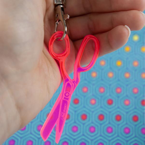 Paper Pieces Scissors Keychain by Tula Pink