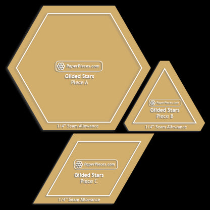 Gilded Stars by Paper Pieces®