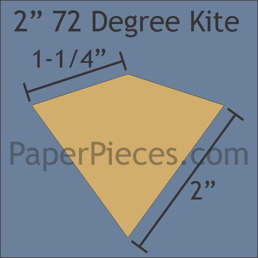 2" 72 Degree Kite