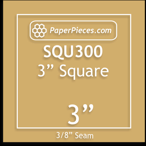 3" Squares