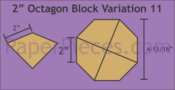 2" Octagon Variation 11