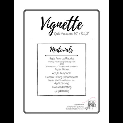 Vignette by Liz Oner of Indie Hipster Designs