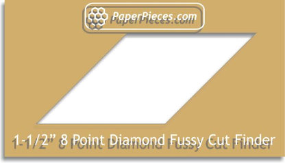 1-1/2" 8 Point Diamond Fussy Cut Finder