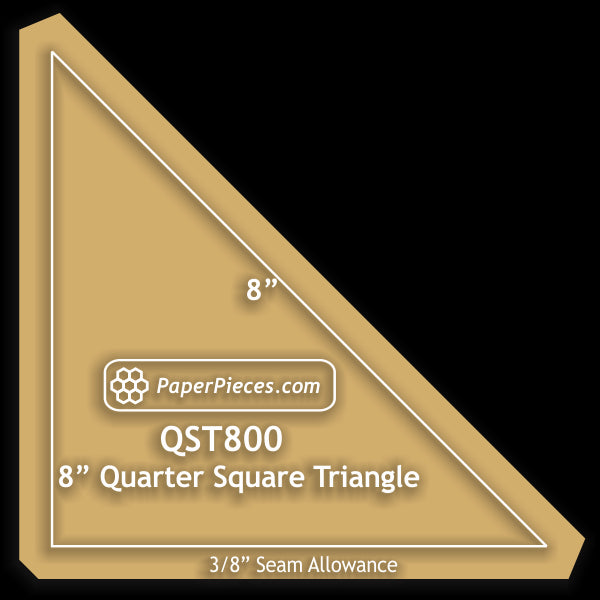 8" Quarter Square Triangles