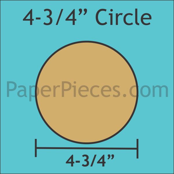 4-3/4" Circles