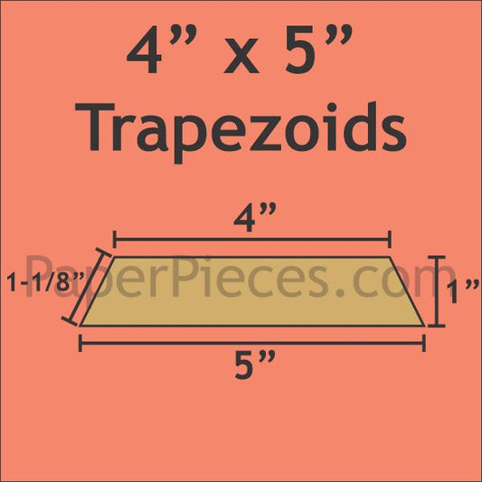 4" x 5" Trapezoid