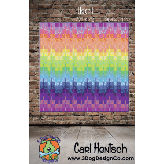 Ikat by Carl Hentsch of 3 Dog Design Co.