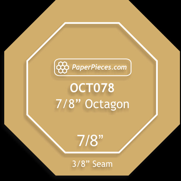 7/8" Octagons