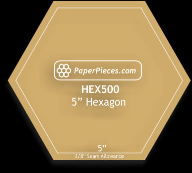5" Hexagons