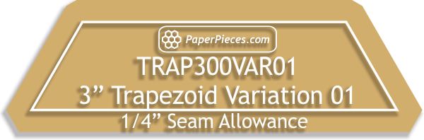 3" Trapezoids Variation 01