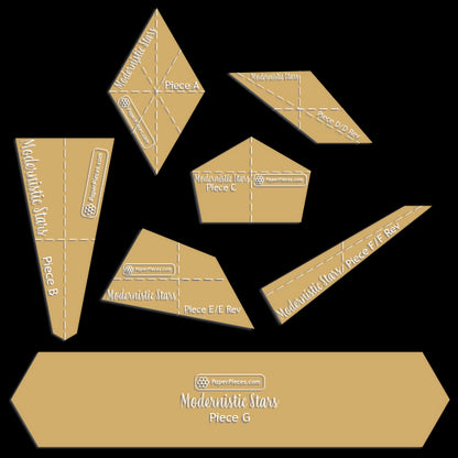 Modernistic Stars by Paper Pieces®