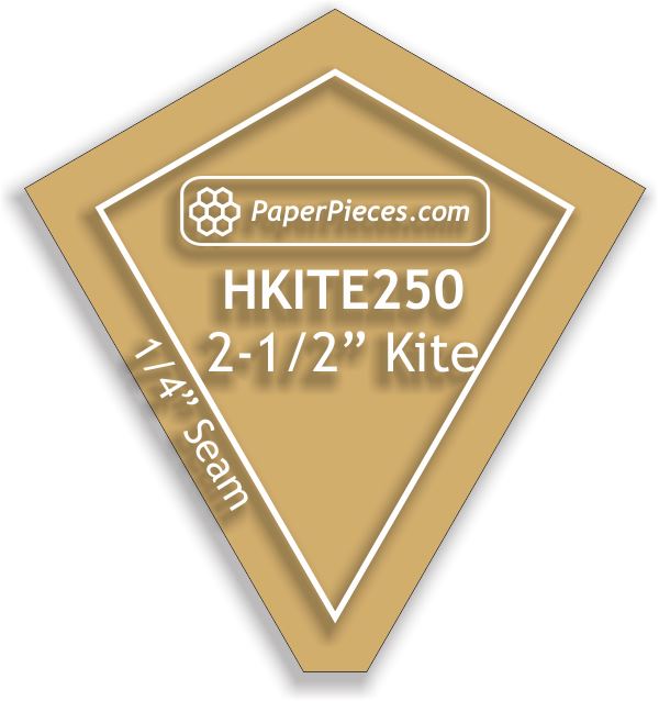 2-1/2" Hexagon Kites
